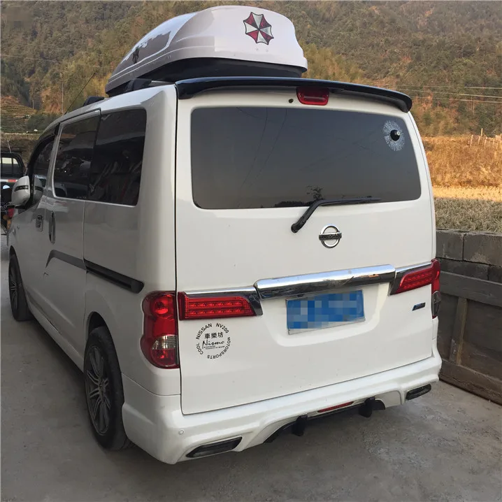 Спойлер для Nissan NV200 высококачественный спойлер из АБС материала заднего крыла
