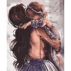 GATYZTORY DIY картина по номерам комплект для матери и ребенка рисунок, Декоративная Настенная картина без рамки холст картины для комнаты декор искусство