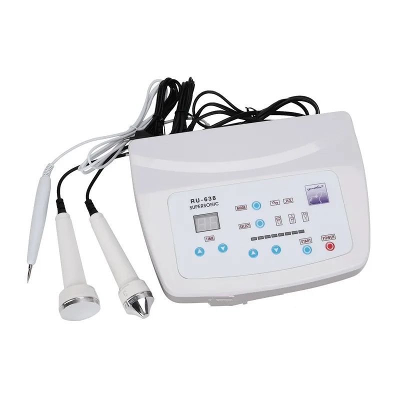 

Portable 2 in 1 ultrasound facial rejuvenation with skin tags spot removal spa beauty cleaning machine