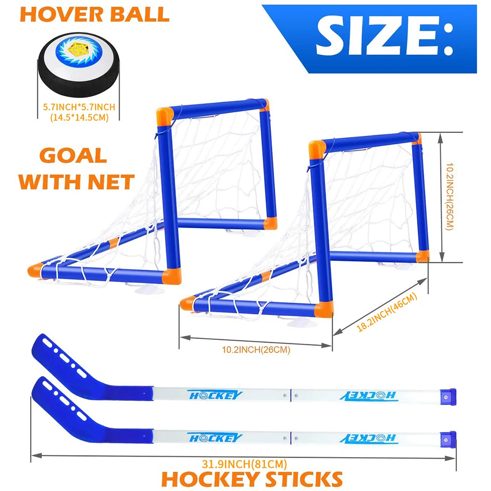 

Children Mini Hockey Stick Set Indoor Ice Hockey Sports Game Training Sticks Goals With Balls Educational Toys Birthday Gifts