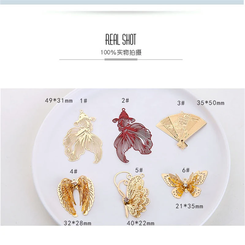10 шт. серьги в виде животных ювелирные изделия для девочек Национальный Ветер Koi