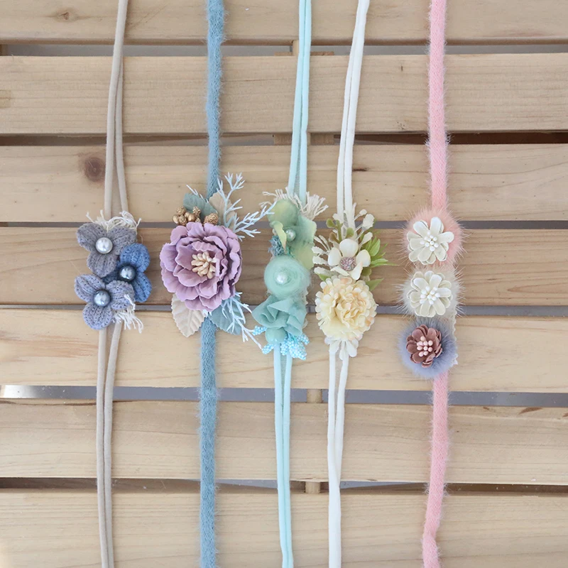 Трикотажный обхват для новорожденных Детский комплект обхватов реквизит