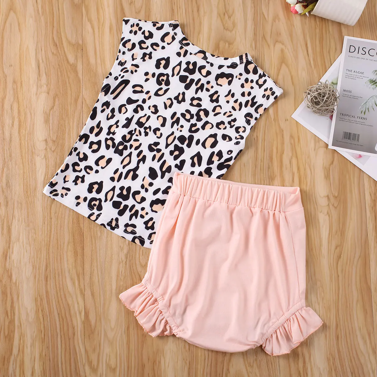 

2PCS Newborn Baby Girl 0-24M Outfit Clothes Tops Romper+Tutu Shorts Pants Set Summer