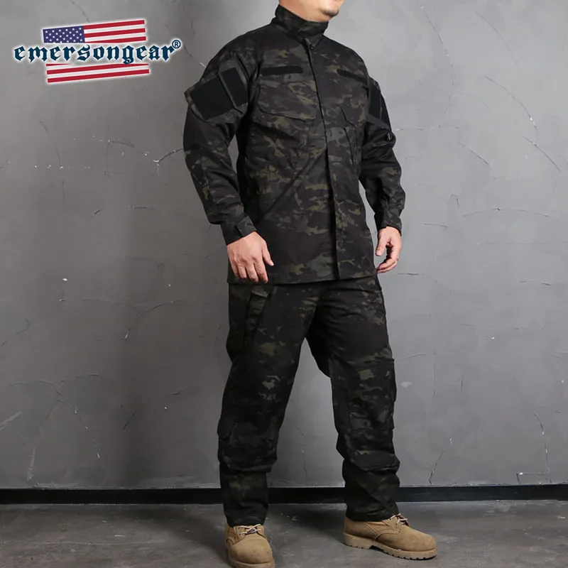 Emersongear синий лейбл тактический боевой R6 форма рубашка и брюки набор поле BDU штурмовая Униформа Военная армейская спортивная одежда