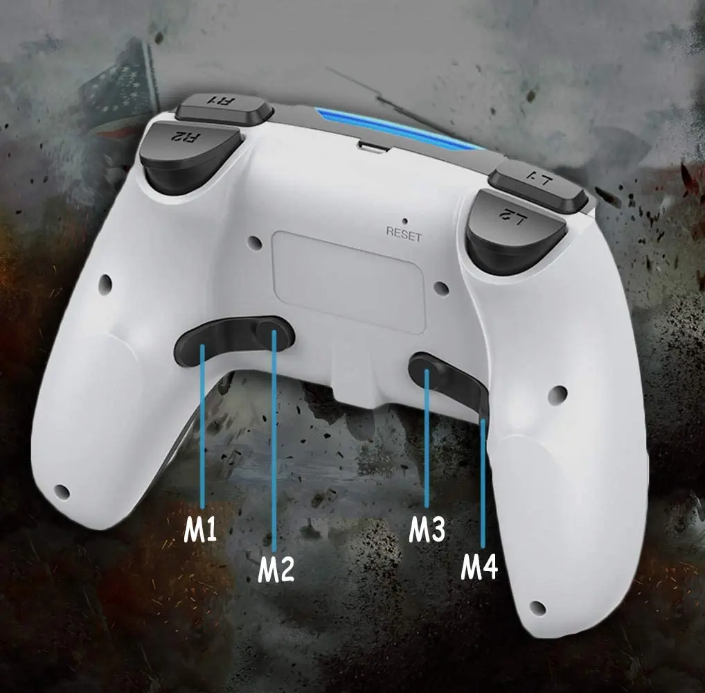 Беспроводной игровой Bluetooth-контроллер для консоли PS4 6-осевой геймпад с двойной
