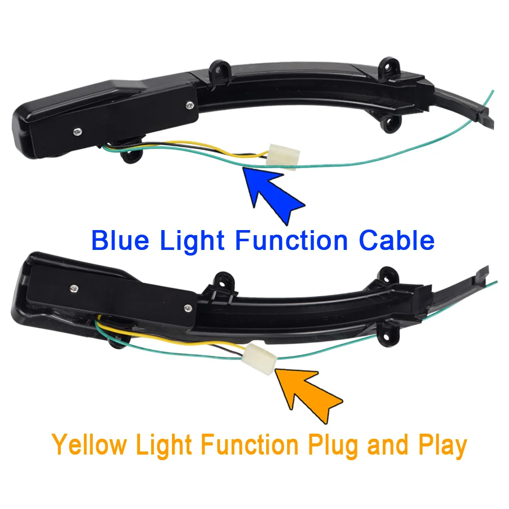 

For Audi Q5 SQ5 8R Q7 SQ7 4L LED Dynamic Car Blinker Side Mirror Marker Turn Signal Light Lamp Accessories