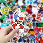 Стикеры для игр Undertale аниме, наклейки для ноутбуков, ноутбуков, граффити, чемодан для скейтборда, чемодан для скейтборда, игрушка, 103050 шт.