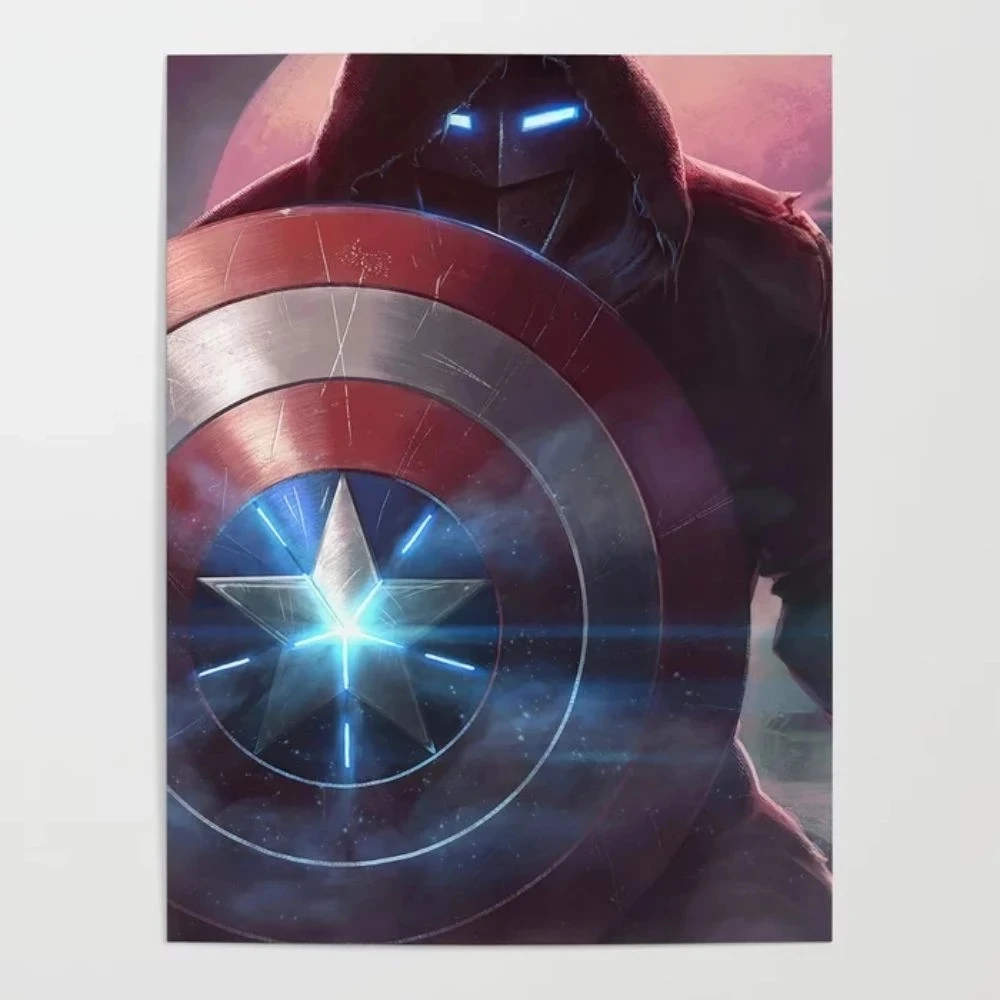 

Домашний декор, постеры и принты из фильма Marvel Супергерои Мстители, Железный человек, Капитан Америка, Классическая Картина на холсте, Насте...