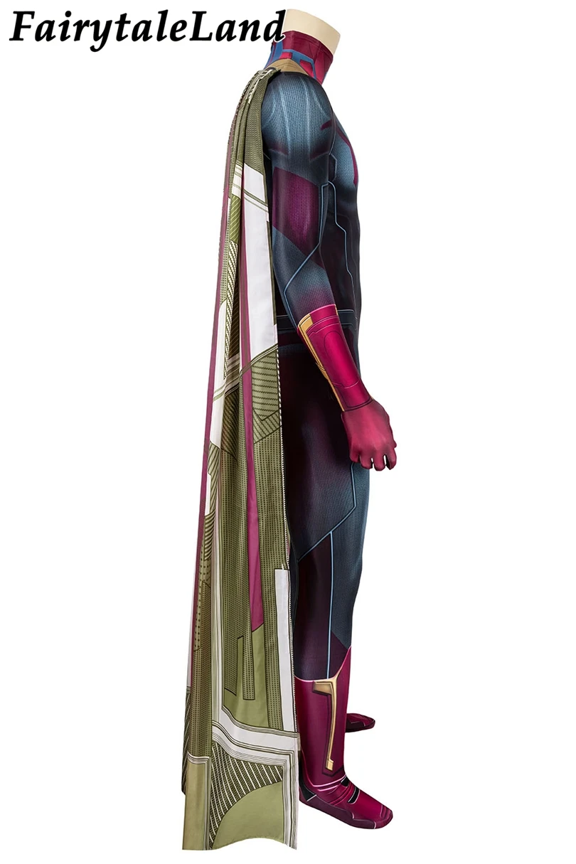 Комбинезон с 3D-принтом супергероев на Хэллоуин для взрослых мужчин костюм