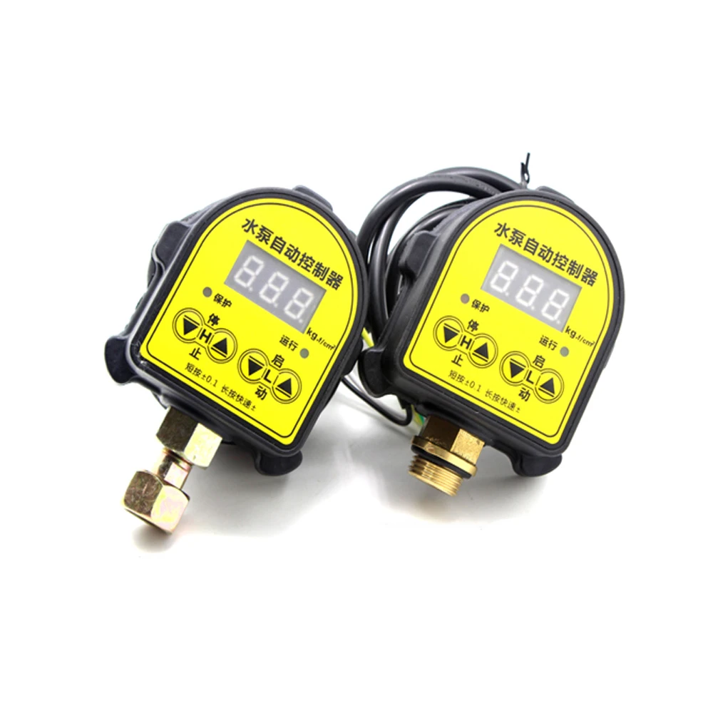 Переключатель давления воды с релейным переключателем диапазона 0 ~ 10 бар