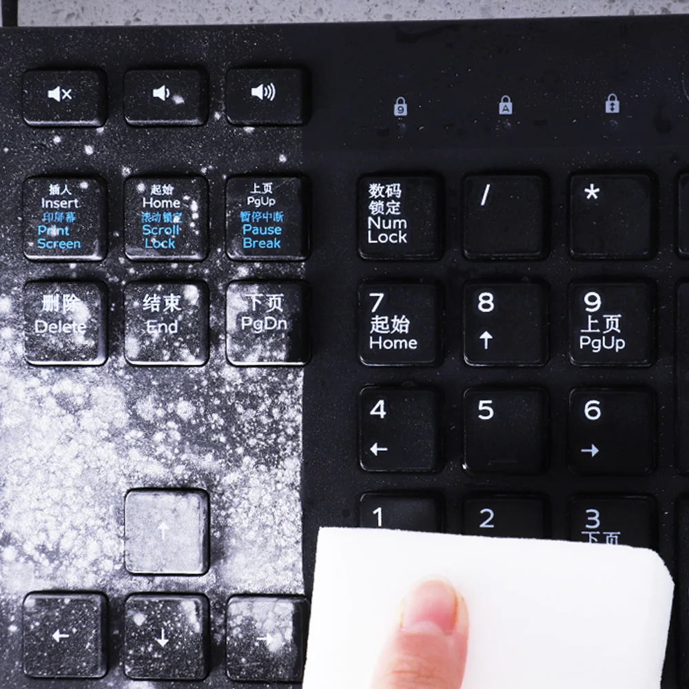 Средство для удаления пятен Cleanhome сверхмощная губка скраб многоразовая