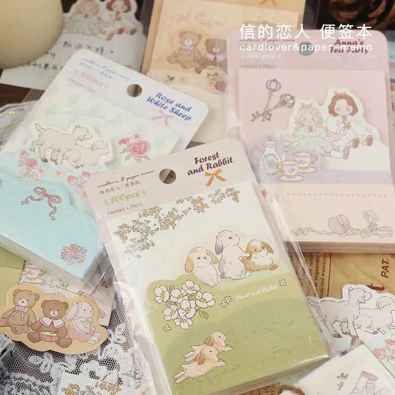 100 листов/партия стикеры для записей| |