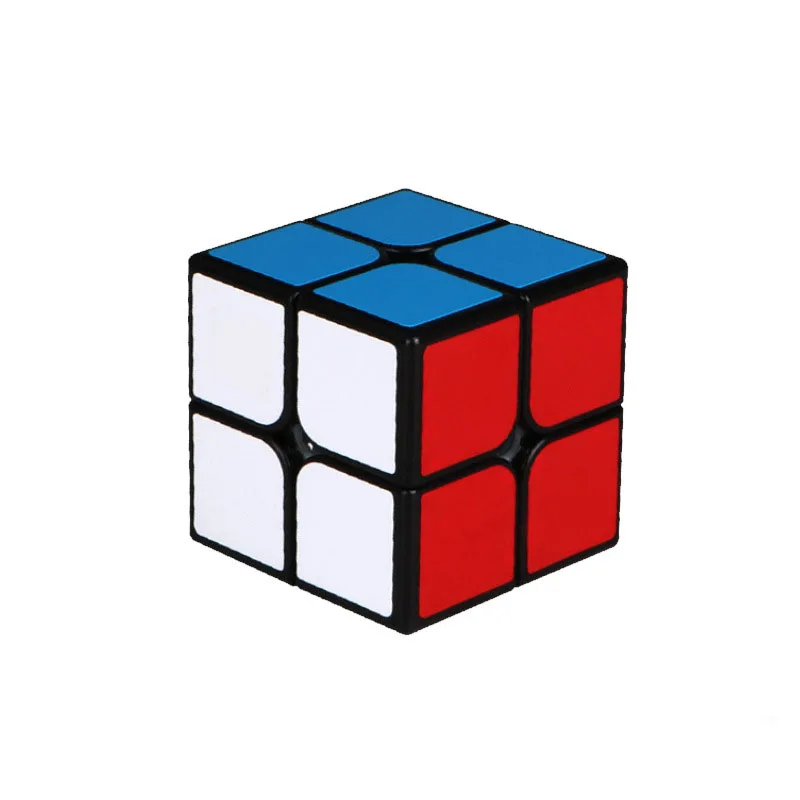 2x2 магический куб 2 на кубик 50 мм скоростная карманная наклейка головоломка