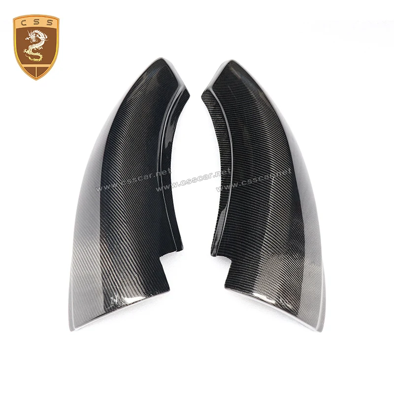 

2013 Superior Quality Auto Car Accessories for Maserati Quattroporte Novitec Tridente Style Carbon Fiber Front Wrap Angle 00398