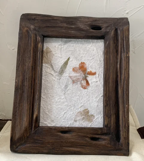 

Retro Photo Frame Wooden Creative Vintage Picture Frame Rectangle Minimalist Japanese Fotolijstjes Desktop Decoration ED50XK