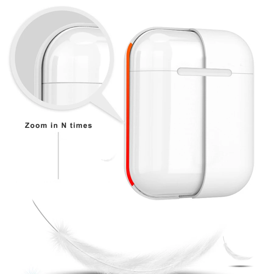 Роскошный силиконовый чехол для Apple AirPods, защитный чехол s для Apple Air Pod, аксессуары для наушников Bluetooth
