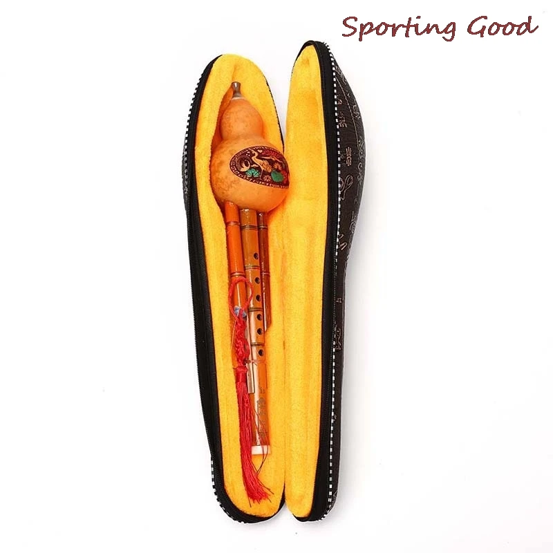 Китайская бамбуковая Тыква Хулуси ручной работы кукурбит флейта этнический