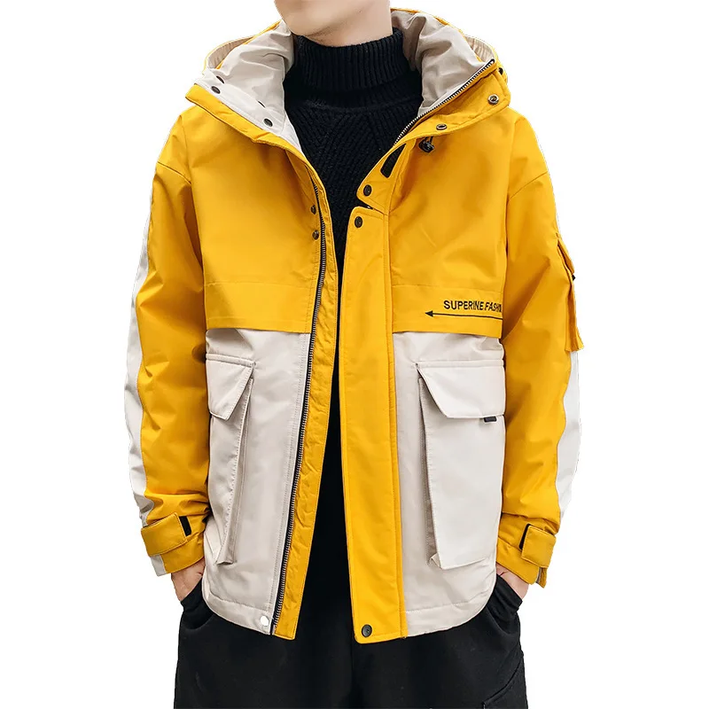 

New Thickened Warm Leisure Short Outdoor Cold-Proof Trendy Loose Couple Cotton-Padded Clothes