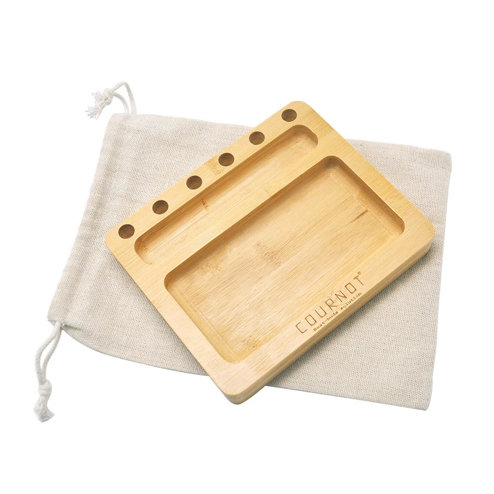 COURNOT Натуральный Бамбуковый поднос с предварительно свернутым Конусным
