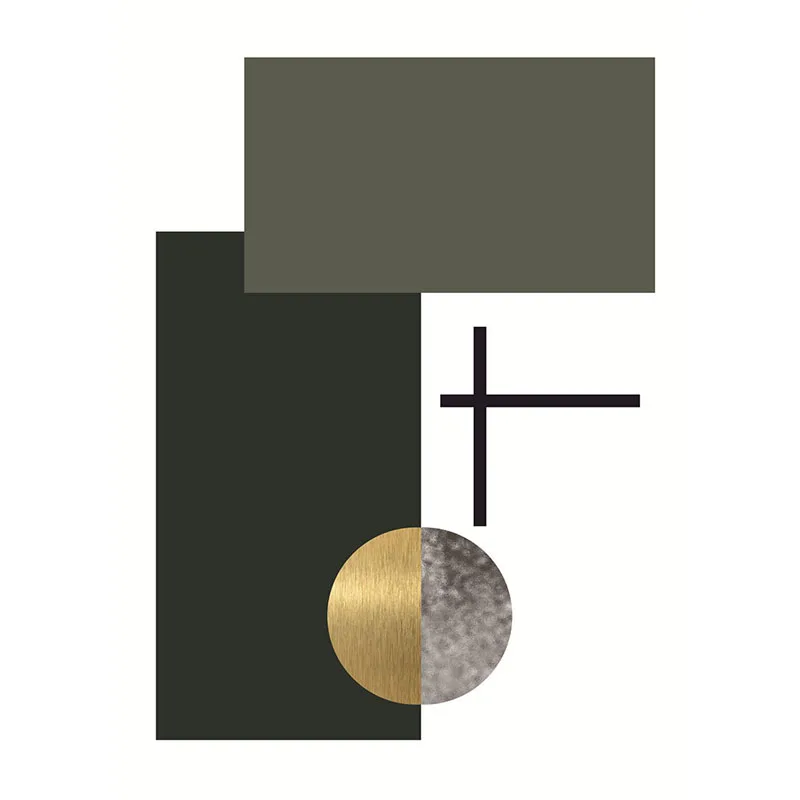 

Modern Minimalist Art Hand-painted Stripes Geometric Abstract Poster Printing Picture Living Room Home Decoration Painting