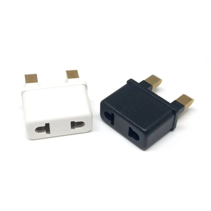 Миниатюрный 2-контактный адаптер питания для Великобритании сменный США