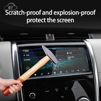 for land rover discovery sport 2020 car gps navigation screen protector tempered glass protection film reinforced car accessorie