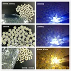 10-1000 шт., чип COB для светодиодных ламп, 1 Вт, 3 Вт, 3,2-3,6 В