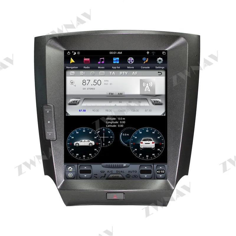 Для Lexus IS IS300 Android радио Автомобильный мультимедийный плеер IS200 IS250 IS350 2005 + tesla