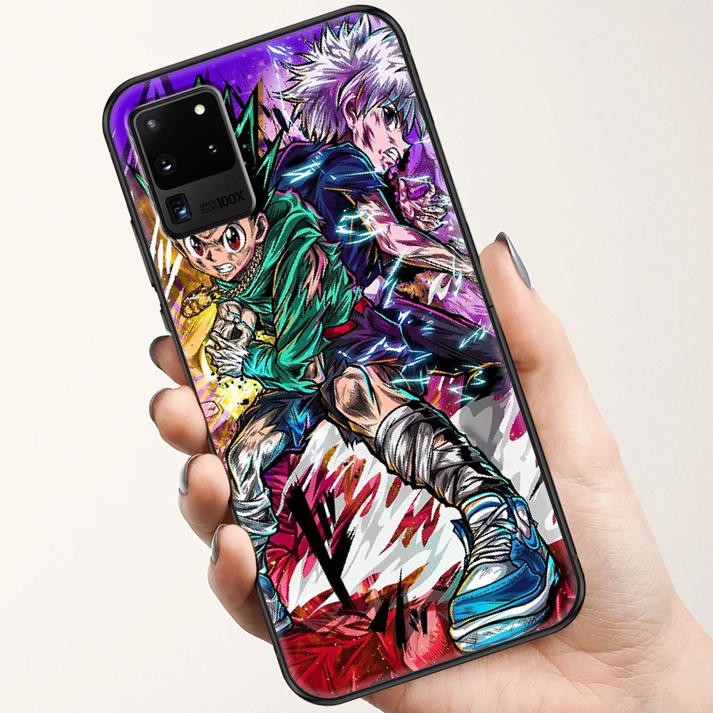 HUNTER×HUNTER GON Killua чехол для телефона Samsung Galaxy Note 4 8 9 10 20 S8 S9 S10 S10E S20 Plus UITRA Ультра черный
