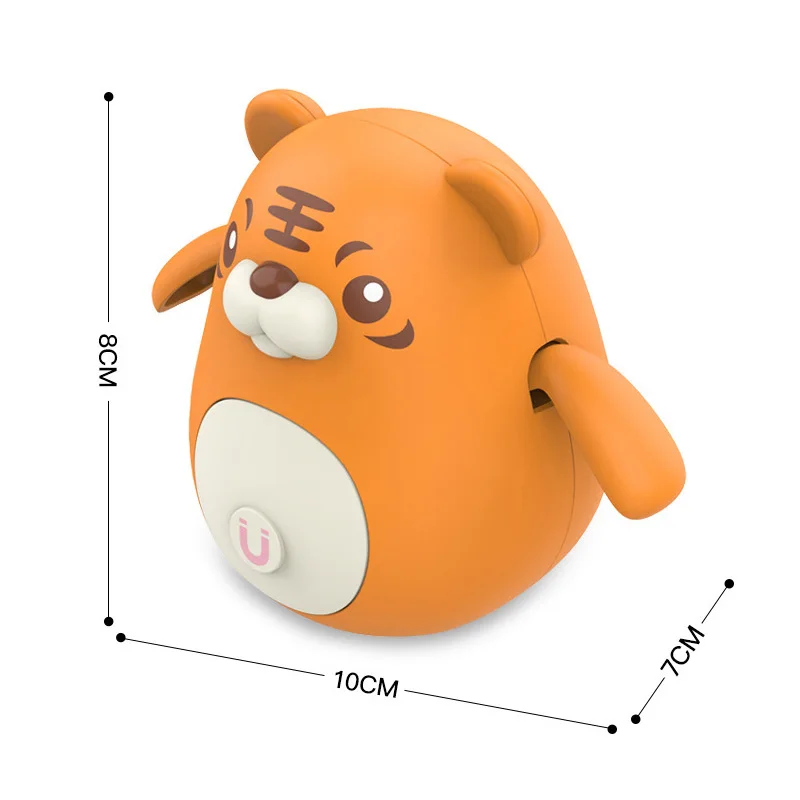 

Electric Magnetic Swing Pet Baby Animal Bear Money Tiger Piggy Walking Directional Rotation Children Kids Gift Classic Toys