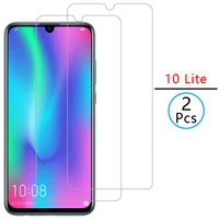 protective glass for huawei honor 10 lite screen protector tempered glas on 10lite light film huawey huwei hawei honer onor honr
