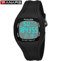 panars fashion men watch outdoor sport watch alarm clock chronograph 50m waterproof watches for men digital wristwatches relojes