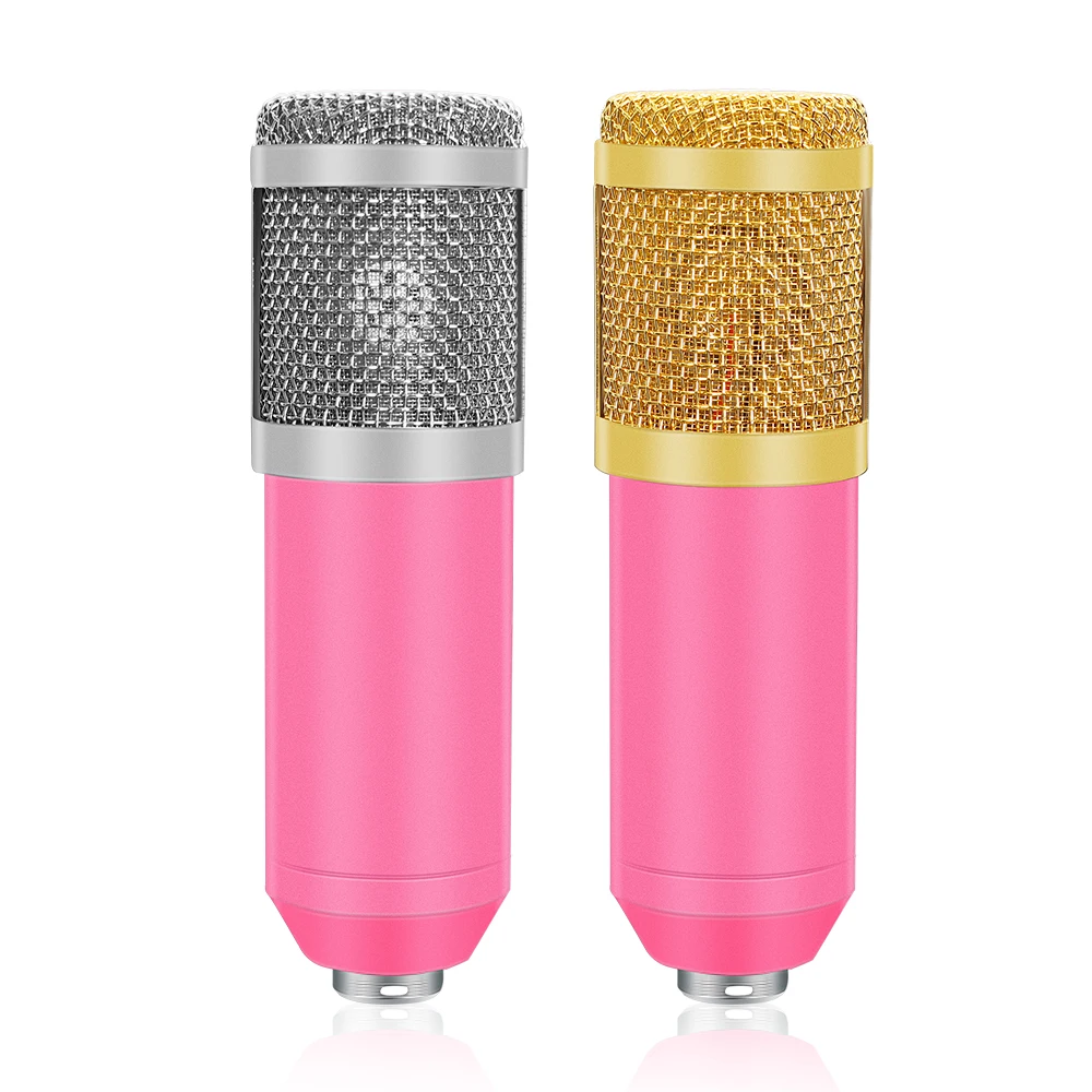 Профессиональный конденсаторный микрофон Bm 800 для караоке с поп-фильтром