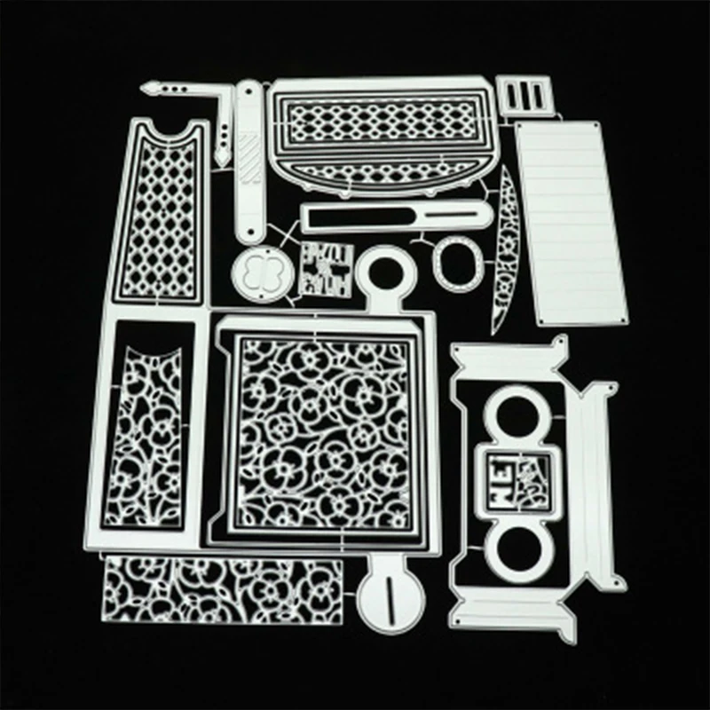 

Metal Cutting Dies 3D Bag Stencils For 2021 DIY Embossing Scrapbook Album Paper Card Decoration Craft