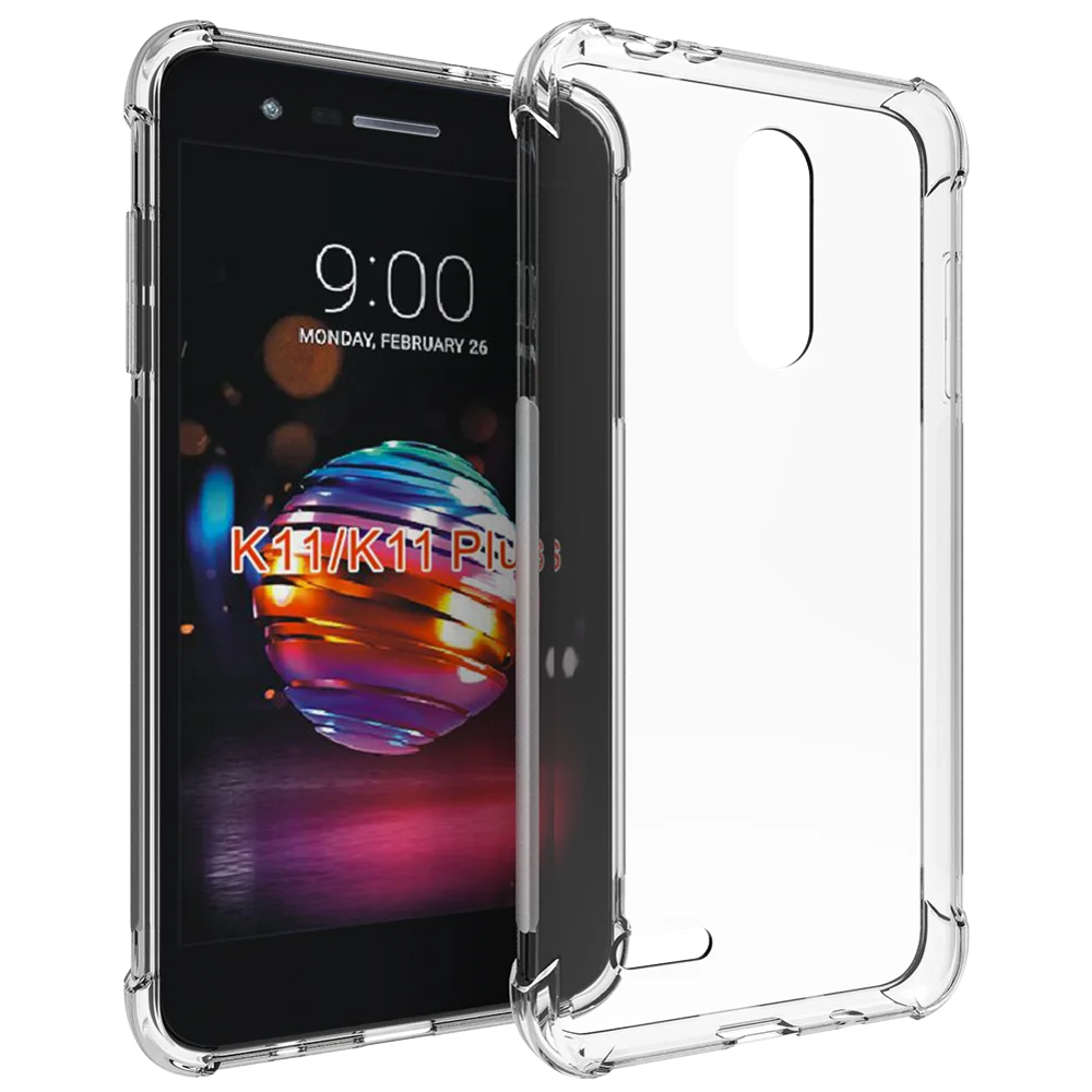 Для LG K11 Plus четырехугловая подушка безопасности противоударный полностью