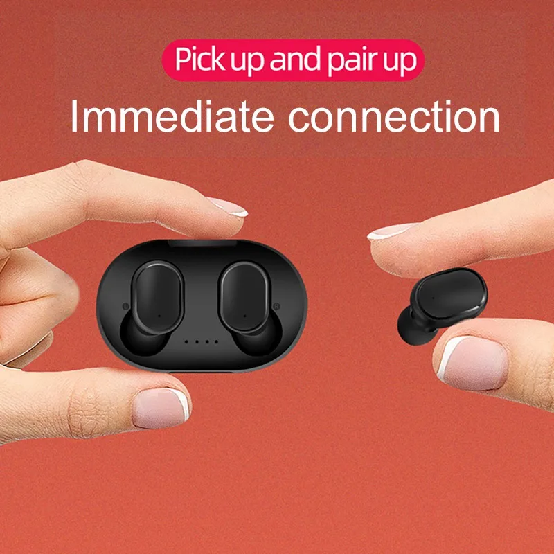 TWS беспроводные наушники PK Red mi Airdots стерео Бас Наушники Bluetooth 5 0 гарнитуры с c