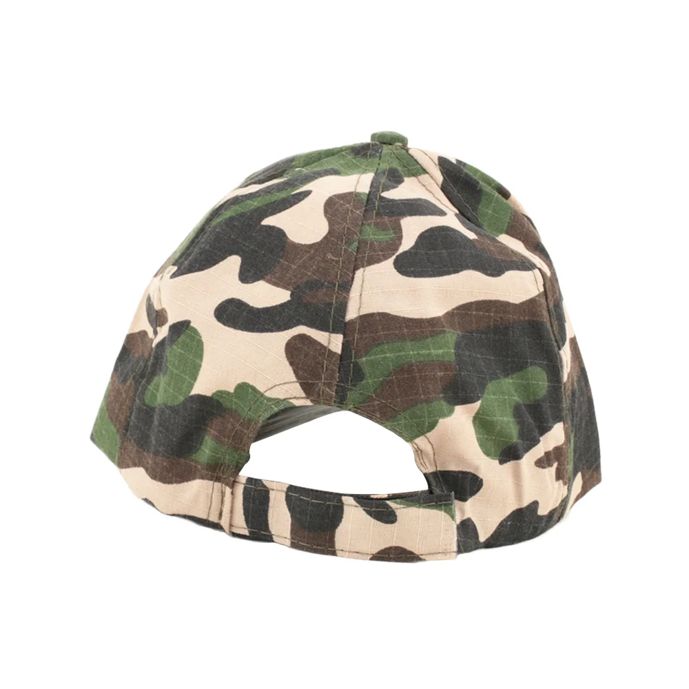 1Pcs Camouflage Baseball Cap Hip Hop Camo Hats For Unisex Army Military Training | Спорт и развлечения
