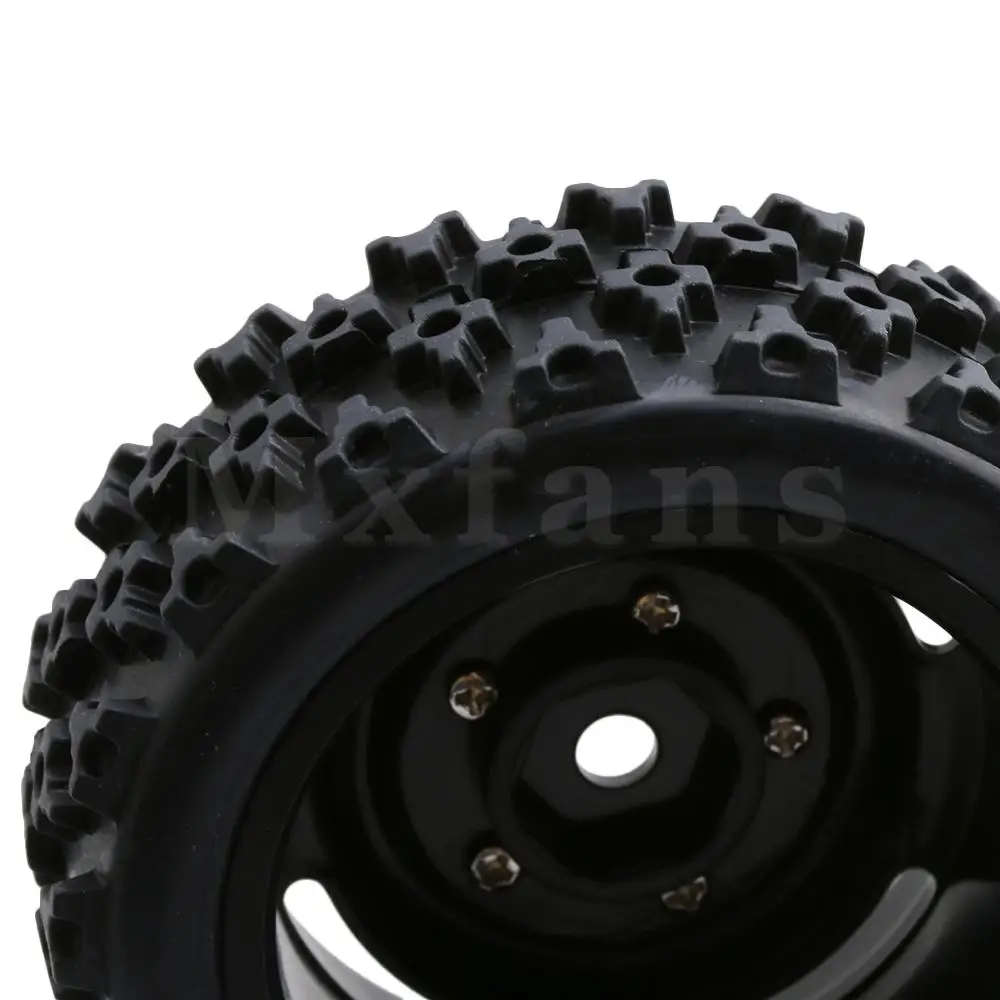 mxfans 4x черные пластиковые обода