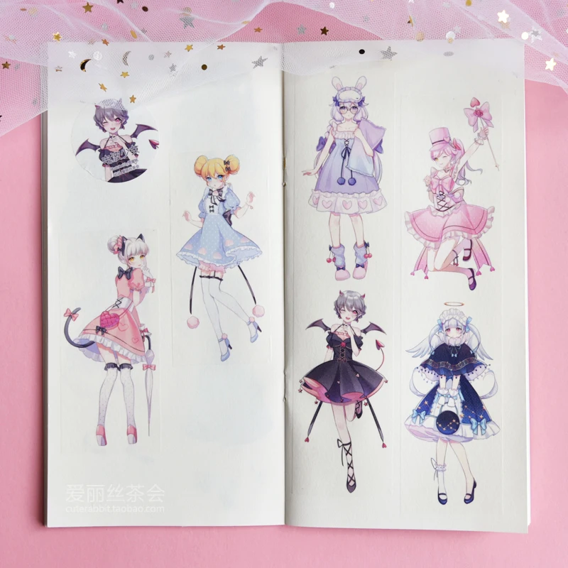 WOKO Специальные чернила 43 мм* 5 м Мультфильм Миссия-E милый персонаж Kawaii волшебная девушка васи лента DIY планировщик для скрапбукинга Маскировочная лента
