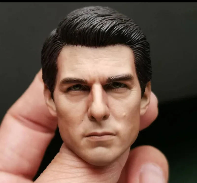 

1/6 Male Head Sculpt movie Star Ethan carving model for 12" DIY Action soldier Figure body accessories Collection
