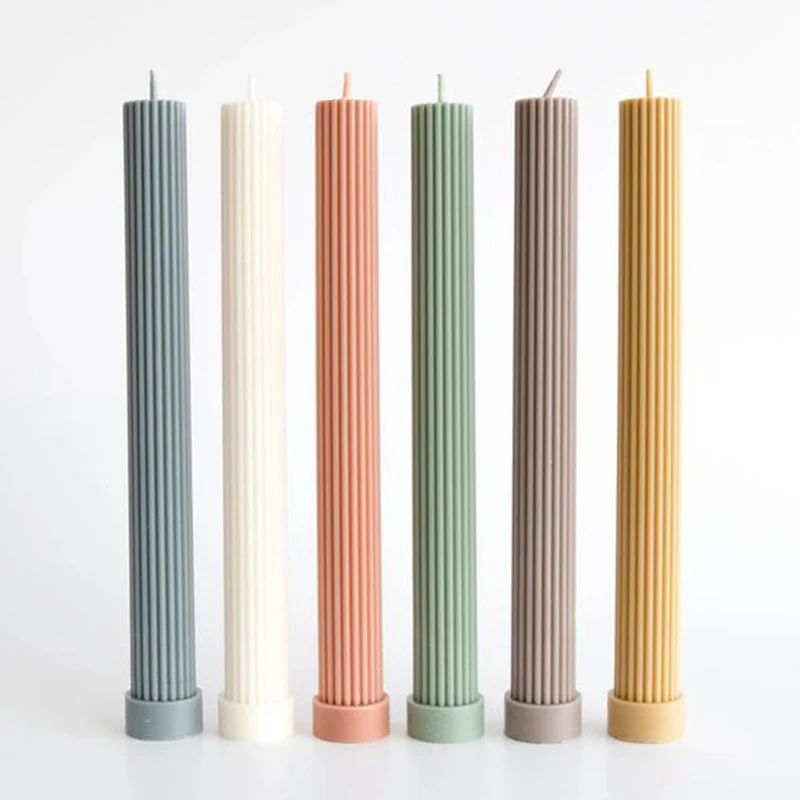 Форма для акриловых свечей с длинным столбом большой цилиндр самостоятельной