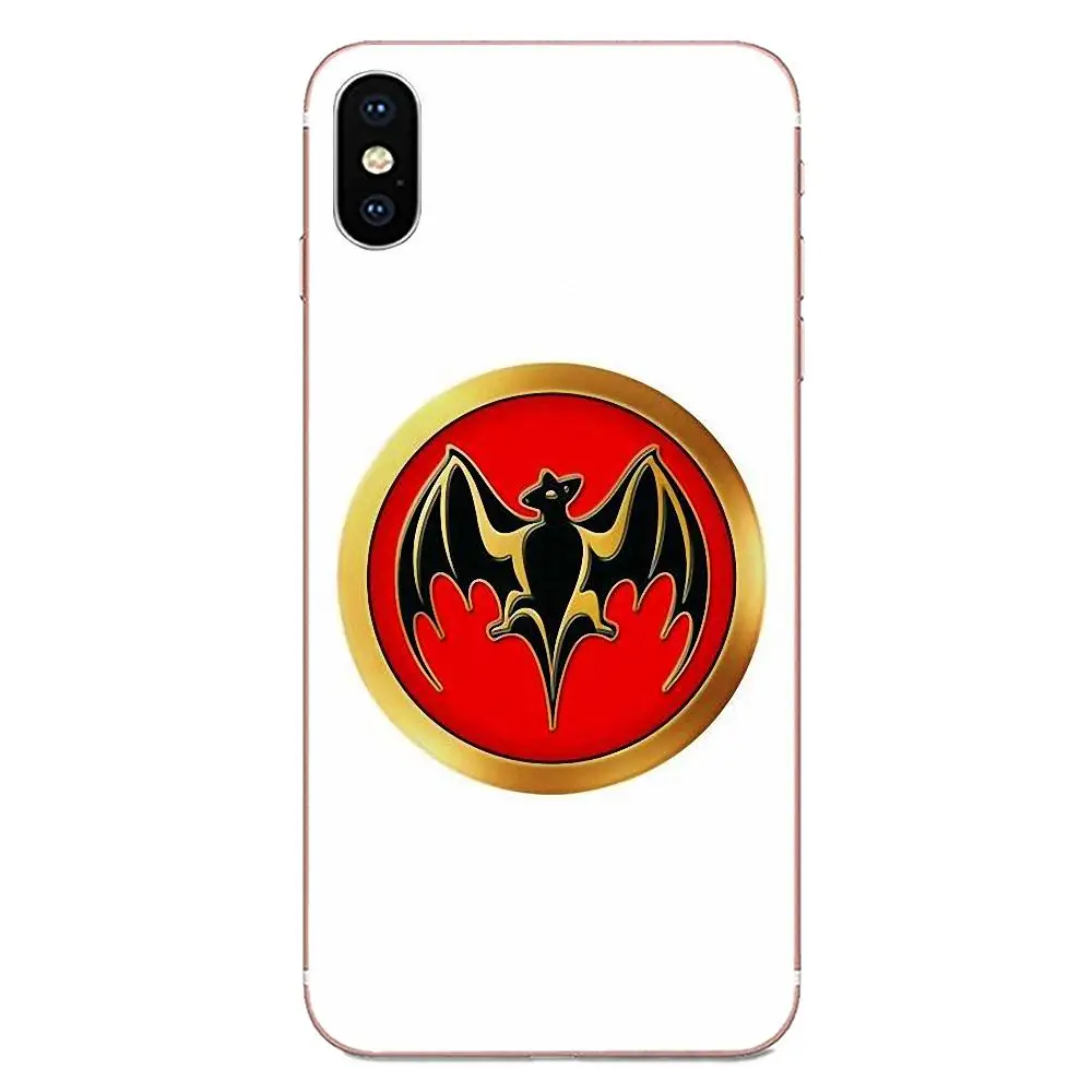 Transparent TPU Bag Case Bacardi Rum Vampire Bat Sticker Logo For Apple iPhone 4 4S 5 5C 5S SE 6 6S 7 8 11 Plus Pro X XS Max XR | Мобильные