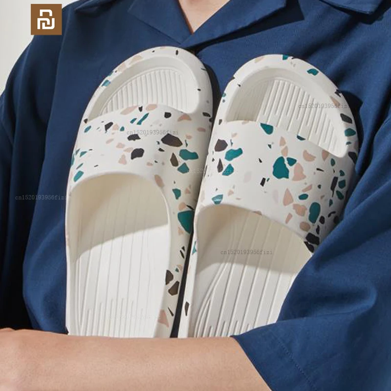 

xiaomi summer sandals and slippers female household non-slip indoor deodorant bathroom bathing couple slippers youpin