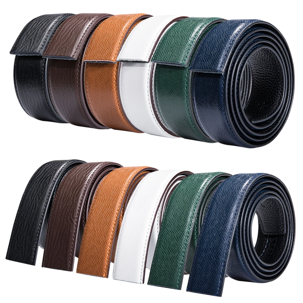 Мужской дизайнерский ремень из натуральной кожи с автоматической