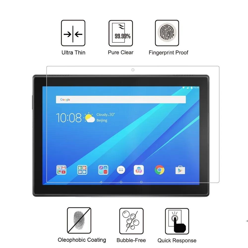 tempered glass for lenovo tab m10 hd tb x505f tb x505l tb x505x m10 tb x605f tb x605l 10 1 inch screen protector protective film free global shipping