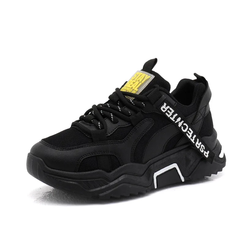 

Women Platform Chunky Sneakers New Designers Fashion Lace Up Casual Shoes Woman Tennis Basket Female Mesh Vulcanized Shoes 2020