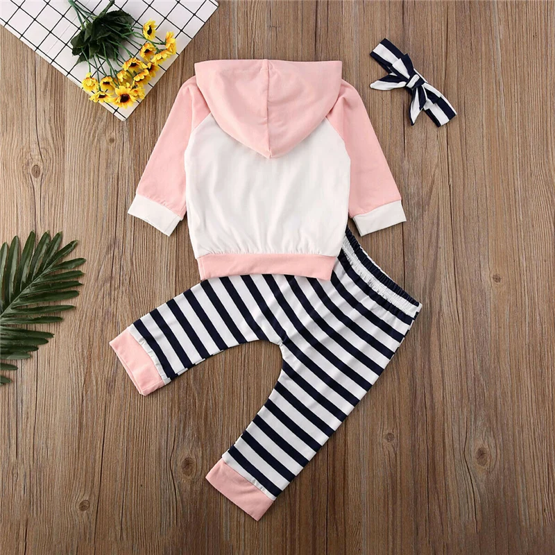 Комплект одежды из 3 предметов! Одежда для новорожденных девочек хлопковая