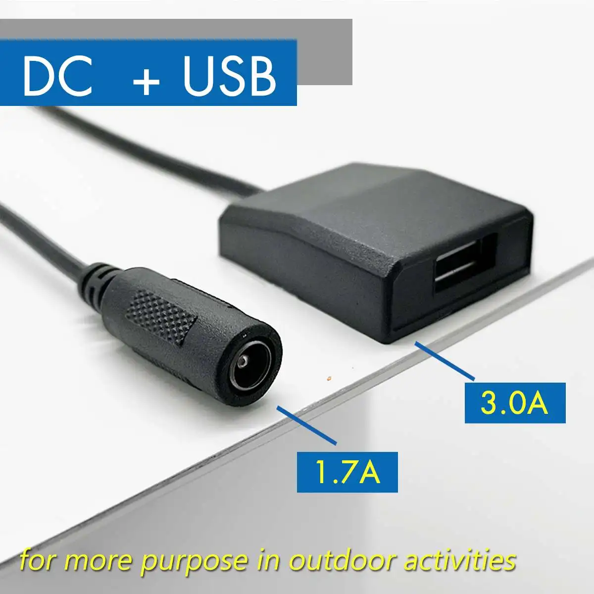 LEORY 50 Вт 18 в портативная солнечная панель USB монокристаллическая Кремниевая с