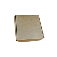 50pcslot 5 5x5 5x1 5cm gift packaging kraft paper box party wedding candy chocolate bakery baking cake packing brownblack
