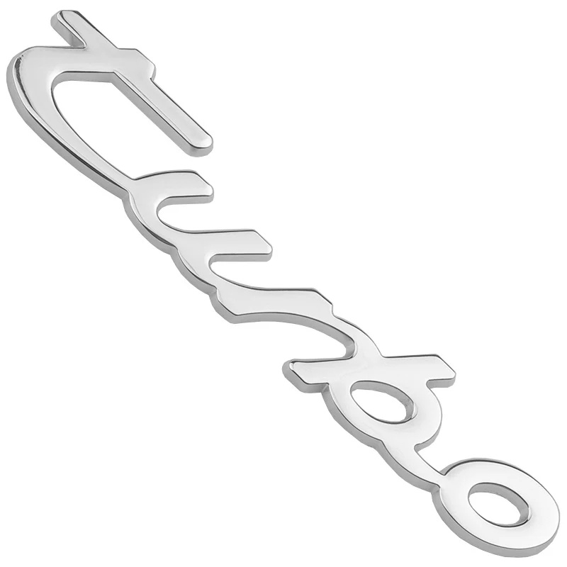 3D автомобильный Стайлинг Металлическая Эмблема турбо наклейка корпус задний